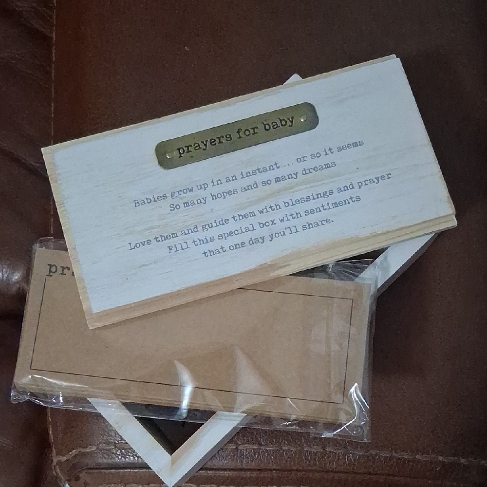 Prayers for Baby Keepsake Box